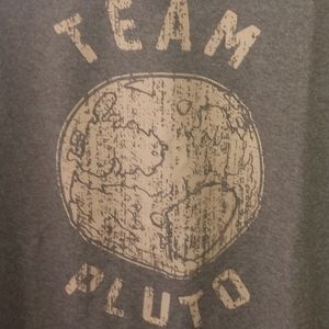 TEAM PLUTO Tee~didn't you feel bad for poor Pluto?